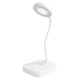 مصباح مكتب LED قابل للتعديل وقابل لإعادة الشحن 2 في 1